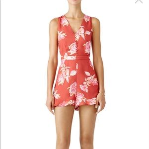 NWOT Greylin Red Jayme Romper
